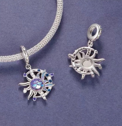 Magic Sun and Moon Pendant Necklace