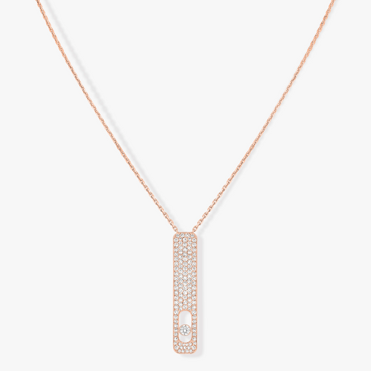 [Renovia Jewelry]MY FIRST DIAMOND PAVED NECKLACE
