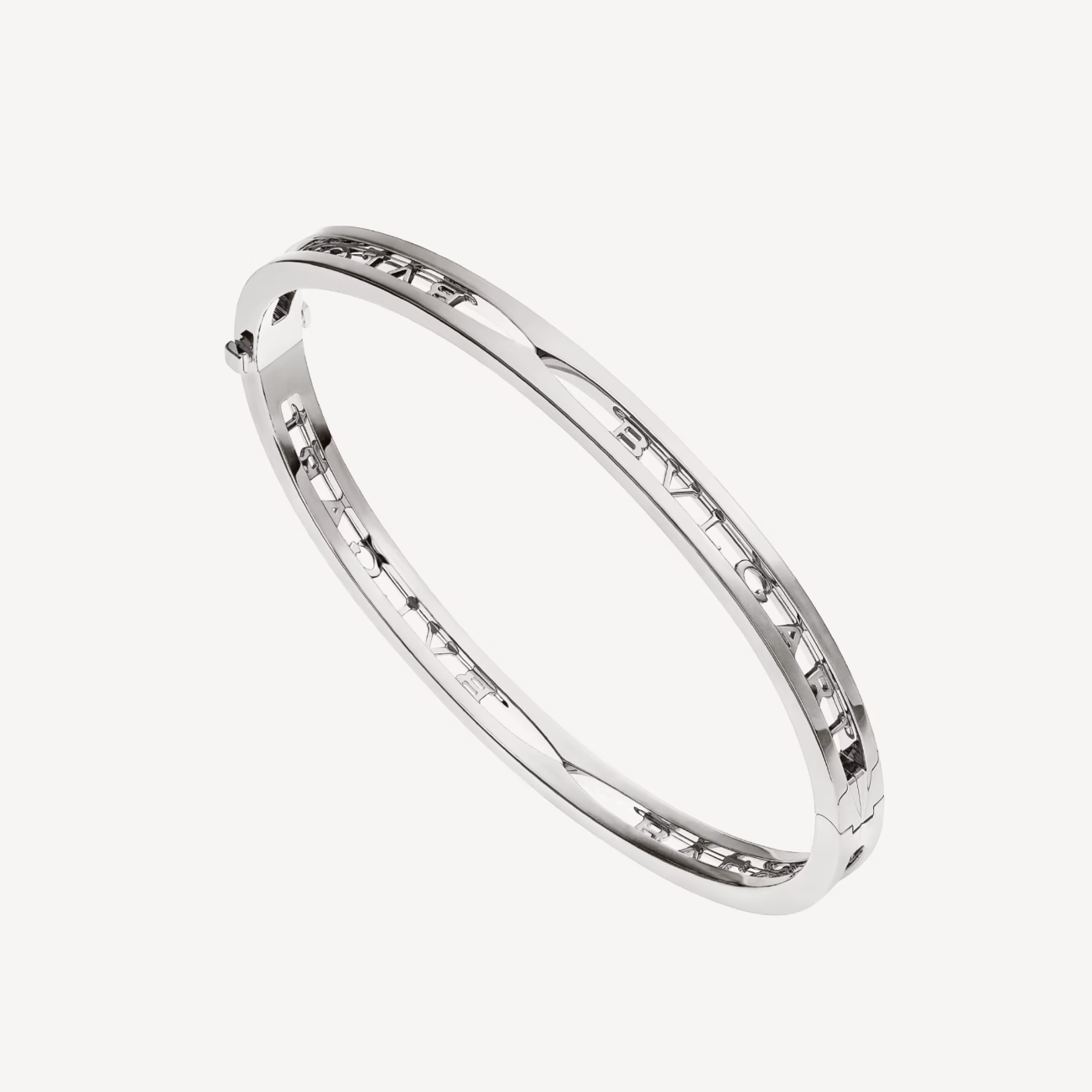 [Renovia Jewelry]ZERO 1 SPIRAL LOGO SILVER BRACELET