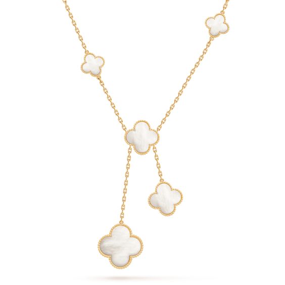 [Renovia Jewelry]CLOVER MOTHER OF PEARL NECKLACE 6 MOTIF