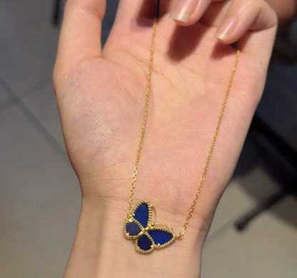 [Renovia Jewelry]2026 NEW BUTTERFLY BLUE   NECKLACE