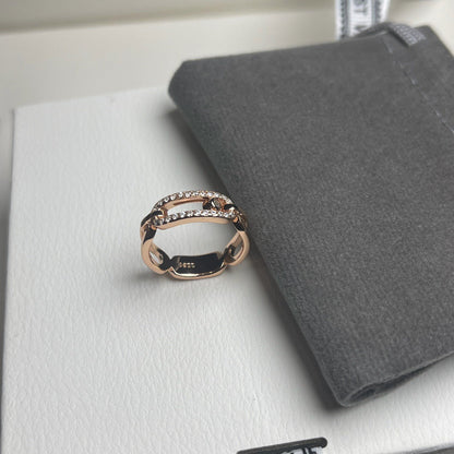 [Renovia Jewelry]Sliding Single Diamond Ring