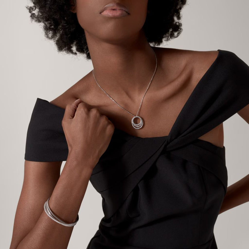 [Renovia Jewelry]ETINCELLE  FULL DIAMOND NECKLACE