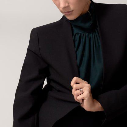 [Renovia Jewelry]JUSTE RING 2.6MM FULL DIAMOND