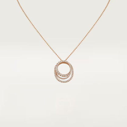 [Renovia Jewelry]ETINCELLE  FULL DIAMOND NECKLACE