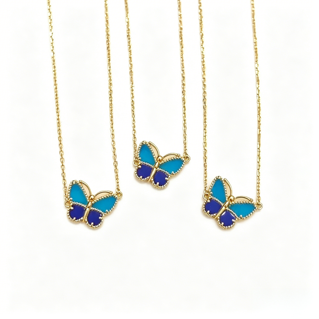 [Renovia Jewelry] 2026 NEW LUCKY BUTTERFLY 1 MOTIFS NECKLACE