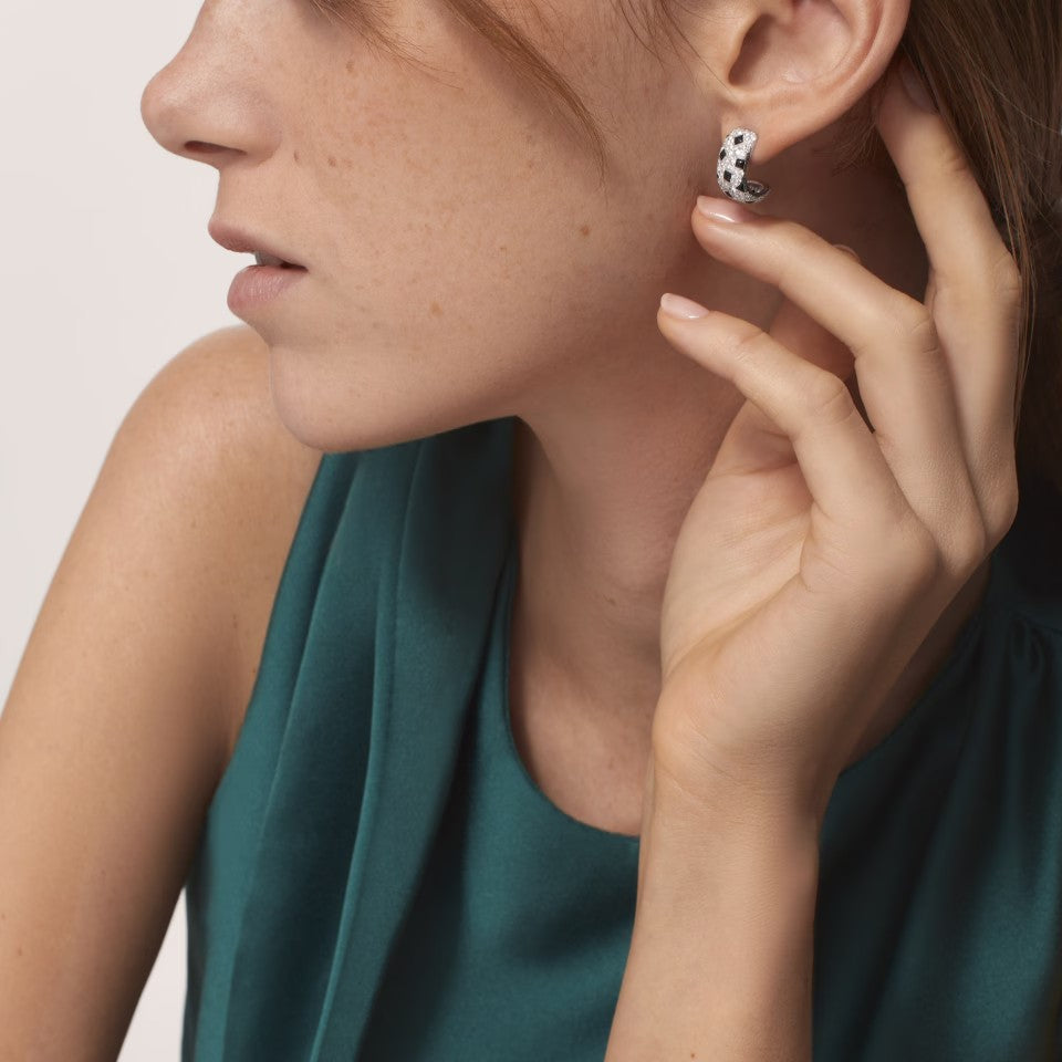 [Renovia Jewelry]PANTHERE MINI FULL DIAMOND EARRINGS