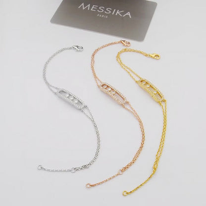 [Renovia Jewelry] Move Classique pavé bracelet