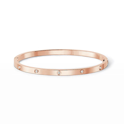 [Renovia Jewelry]LOVE BRACELET 3.65MM 10 DIAMONDS