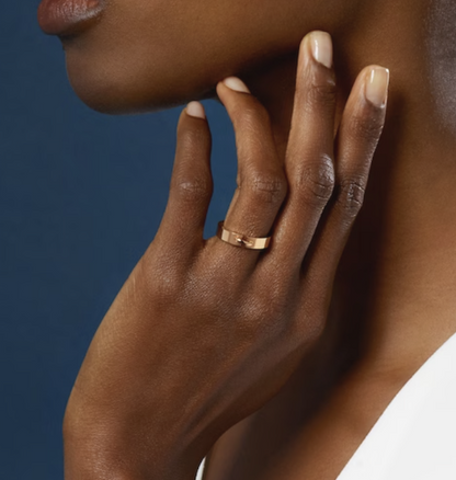 [Renovia Jewelry]ALLIANCE LIENS VIDENCE 4MM RING