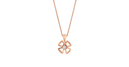 [Renovia Jewelry]FIOREVER NECKLACE DIAMOND CENTER