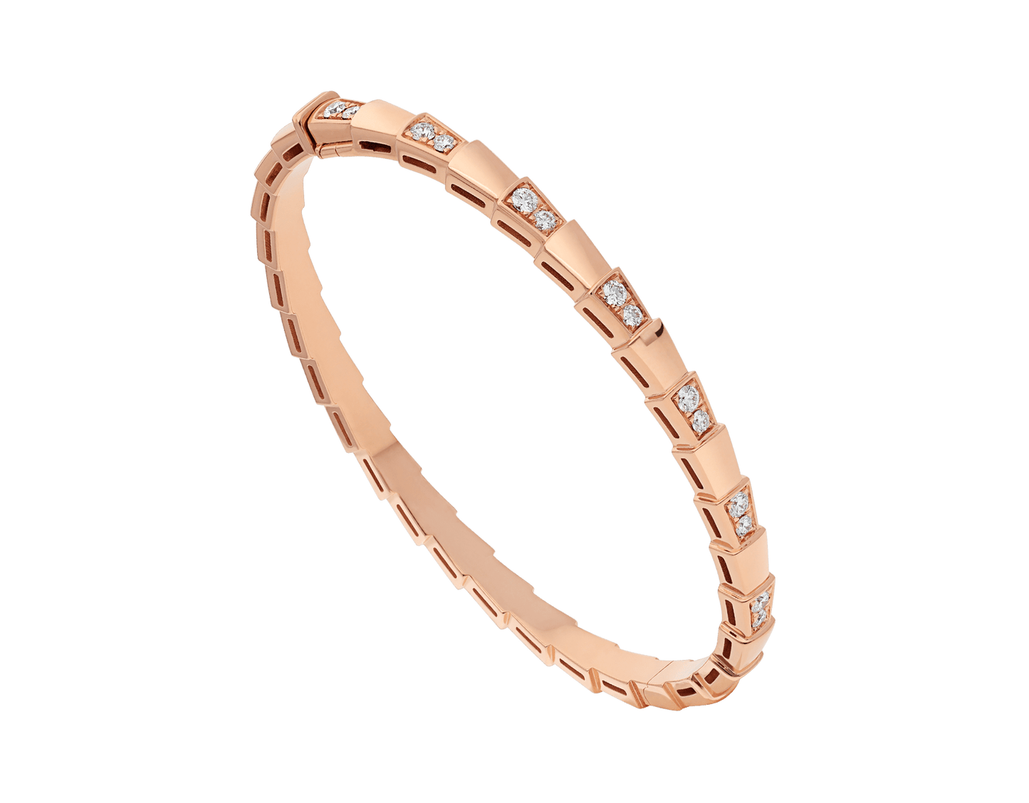 [Renovia Jewelry]SERPENTI BRACELET PINK GOLD DIAMOND