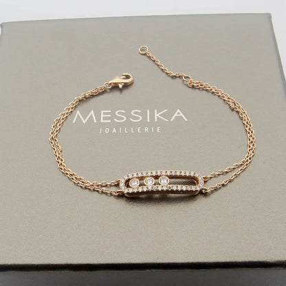 [Renovia Jewelry] Move Classique pavé bracelet