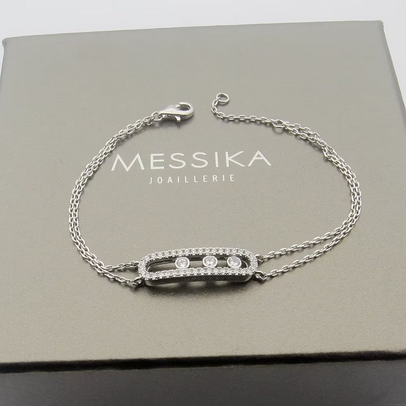 [Renovia Jewelry] Move Classique pavé bracelet