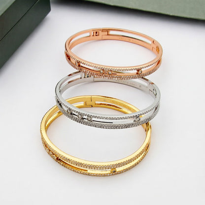 [Renovia Jewelry]Move Romane pavé bangle