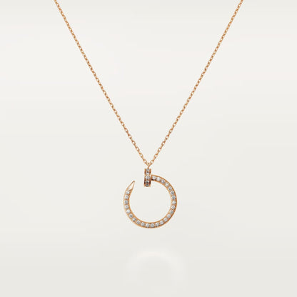 [Renovia Jewelry]JUSTE NECKLACE FULL DIAMOND