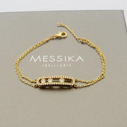 [Renovia Jewelry] Move Classique pavé bracelet