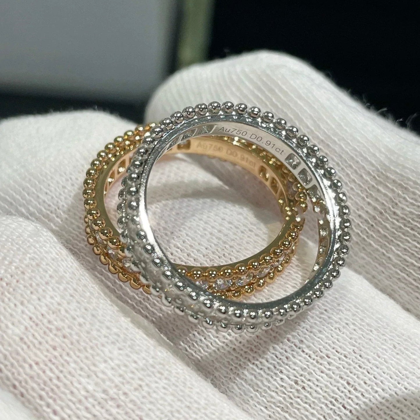 [Renovia Jewelry]PERLEE DIAMOND SILVER RING
