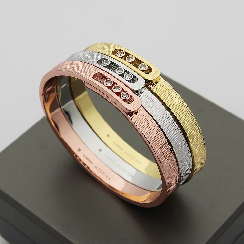 [Renovia Jewelry]Move Noa Ciselé bangle