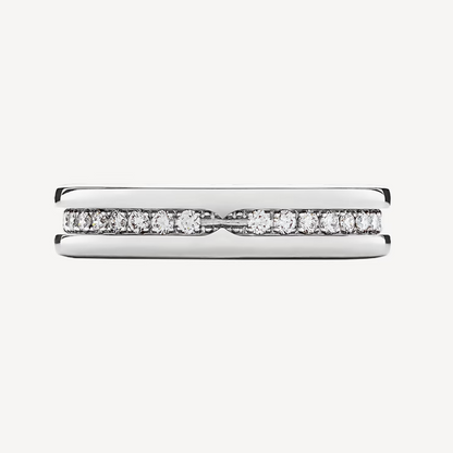 [Renovia Jewelry]ZERO 1 ONE-BAND PAVED DIAMONDS ON THE SPIRAL RING