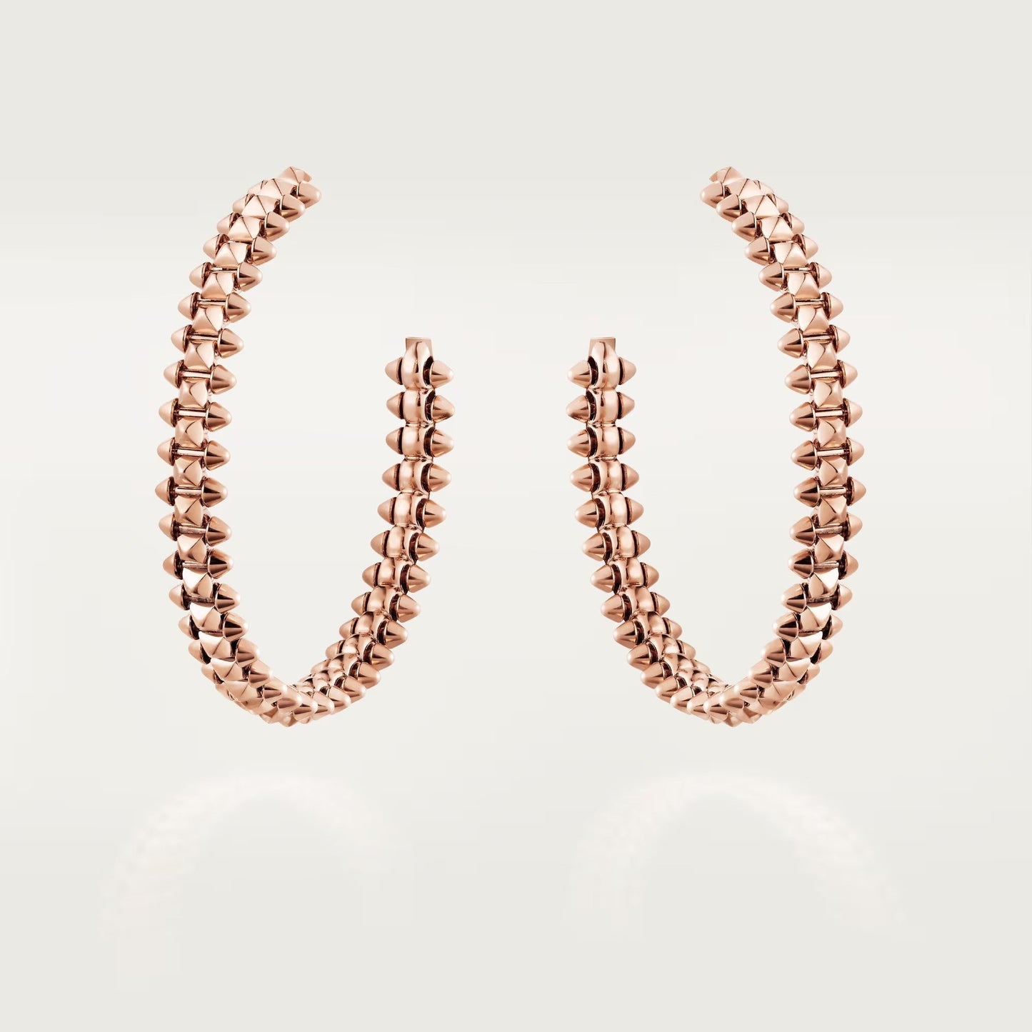 [Renovia Jewelry]CLASH HOOP LARGE EARRINGS