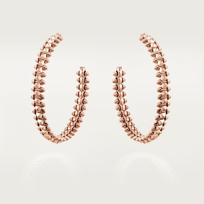[Renovia Jewelry]CLASH HOOP LARGE EARRINGS