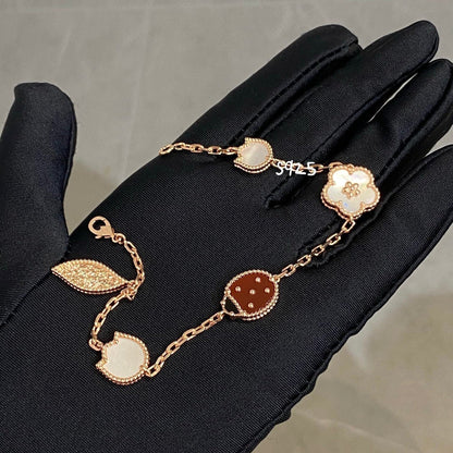 [Renovia Jewelry]LUCKY SPRING 5 MOTIF BRACELET