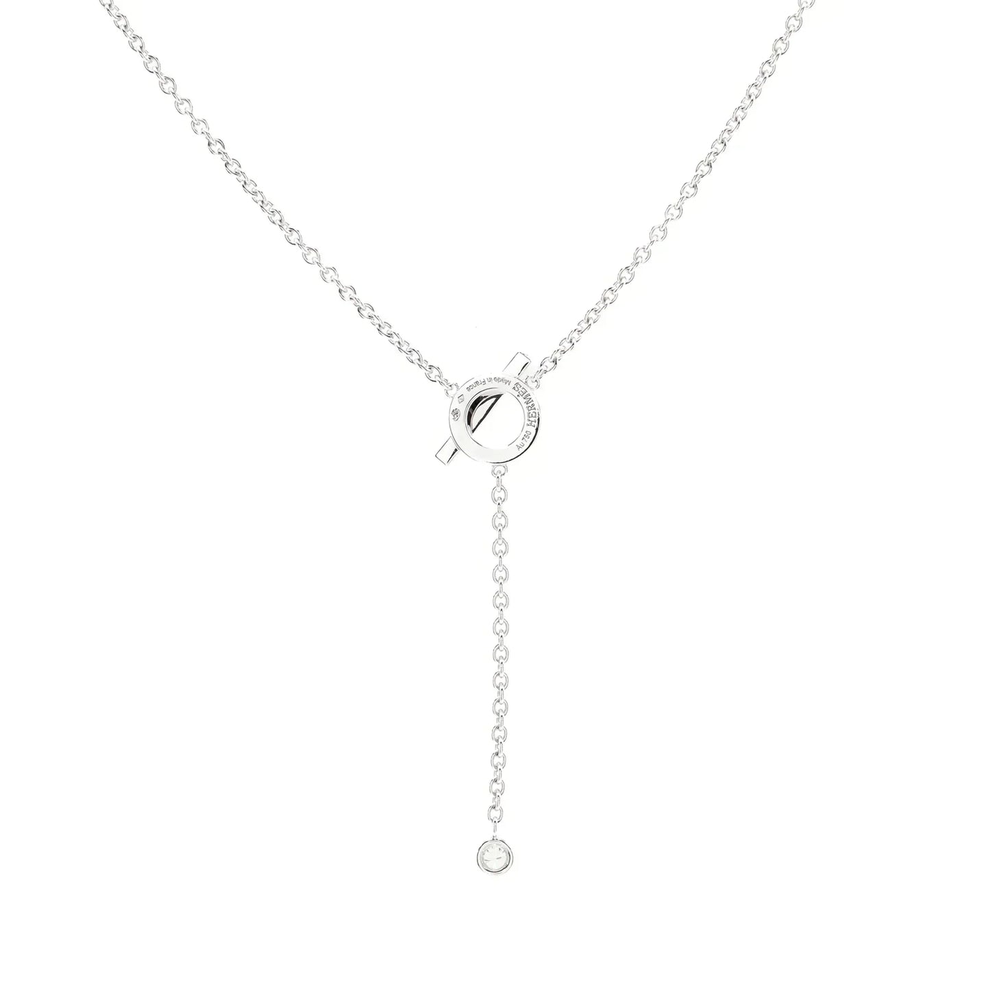 [Renovia Jewelry]FINESSE SILVER DIAMOND NECKLACE