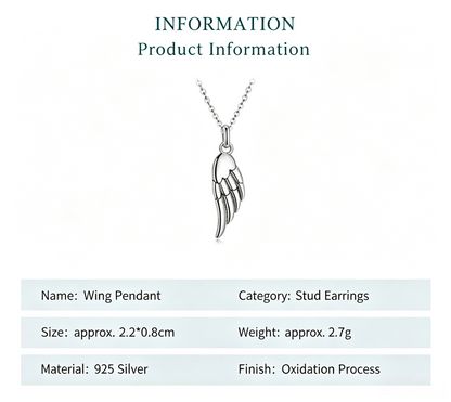 Silver Wing Necklace