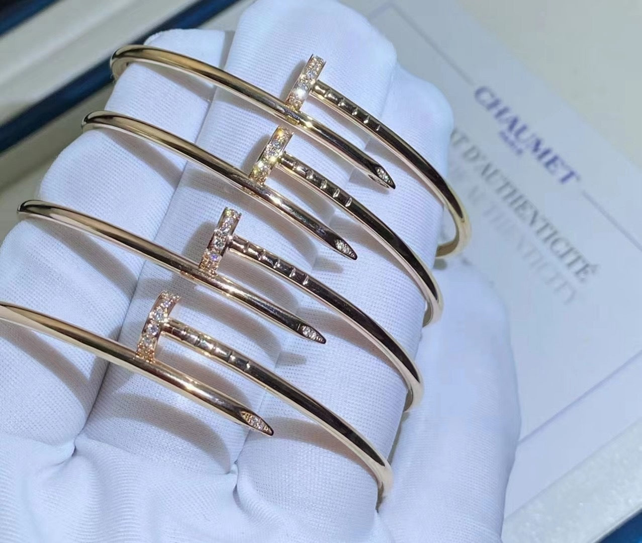 [Renovia Jewelry]JUSTE BRACELET 2.5MM DIAMONDS