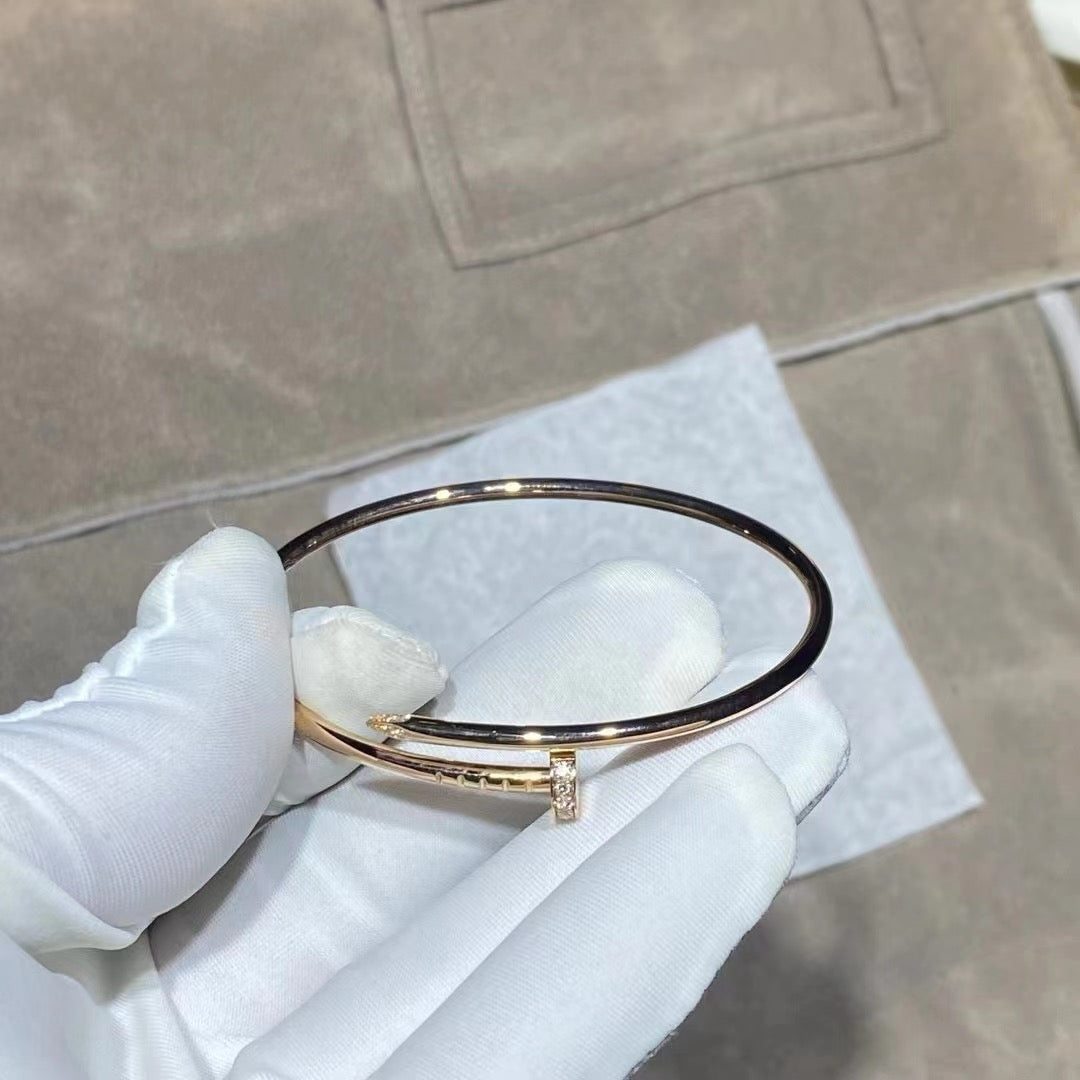 [Renovia Jewelry]JUSTE BRACELET 2.5MM DIAMONDS