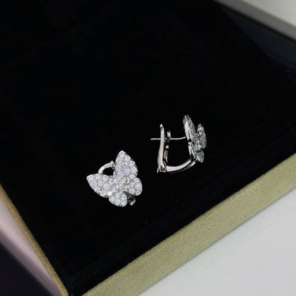 [Renovia Jewelry]BUTTERFLY ALL DIAMOND EARRINGS