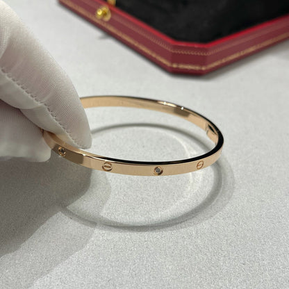 [Renovia Jewelry]LOVE BRACELET 3.65MM 6 DIAMONDS