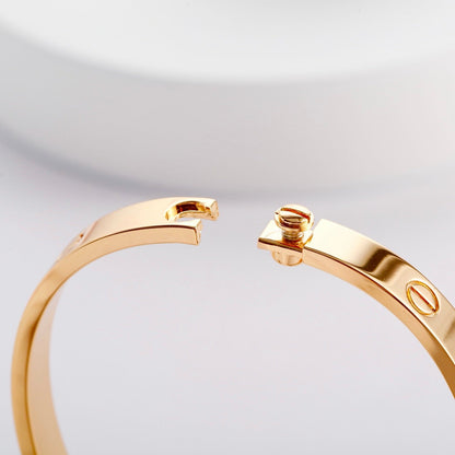 [Renovia Jewelry]LOVE BRACELET 6.1MM NO DIAMONDS