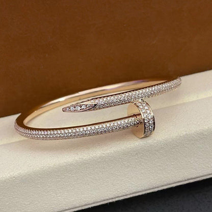 [Renovia Jewelry]JUSTE BRACELET 3.5MM ALL DIAMONDS