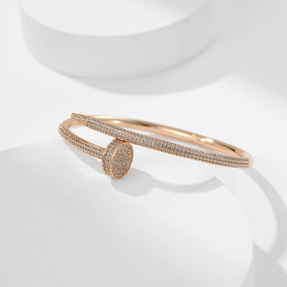 [Renovia Jewelry]JUSTE BRACELET 3.5MM ALL DIAMONDS