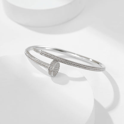 [Renovia Jewelry]JUSTE BRACELET 3.5MM ALL DIAMONDS
