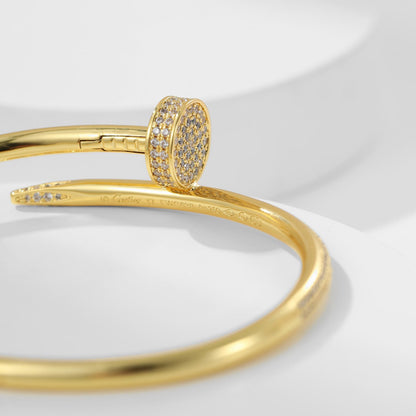 [Renovia Jewelry]JUSTE BRACELET 3.5MM ALL DIAMONDS