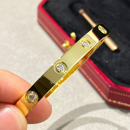[Renovia Jewelry]LOVE BRACELET 6.1MM 10 DIAMONDS