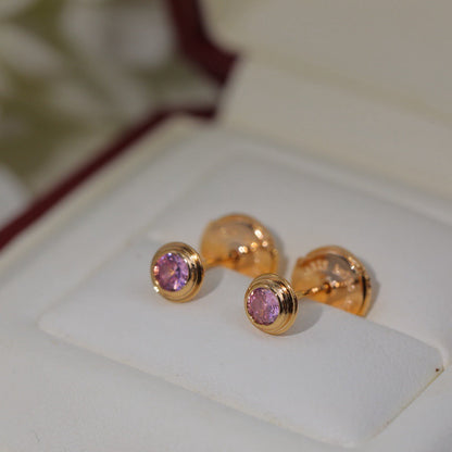 [Renovia Jewelry]DAMOUR PING DIAMOND EARRINGS
