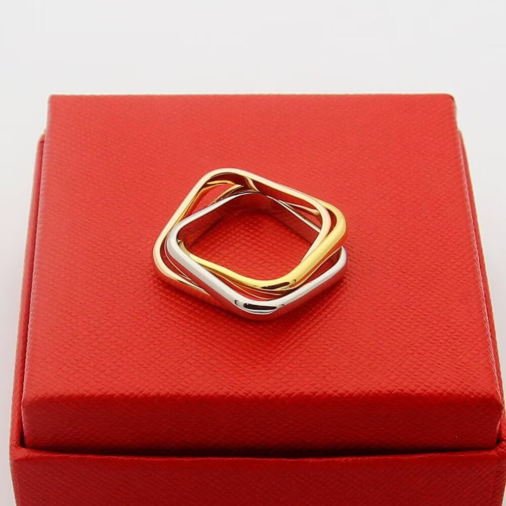 [Renovia Jewelry]TRINITY 3.5MM CUSHION RING COLLECTION