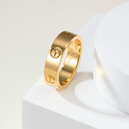 [Renovia Jewelry]LOVE RING 5.5MM NO DIAMOND