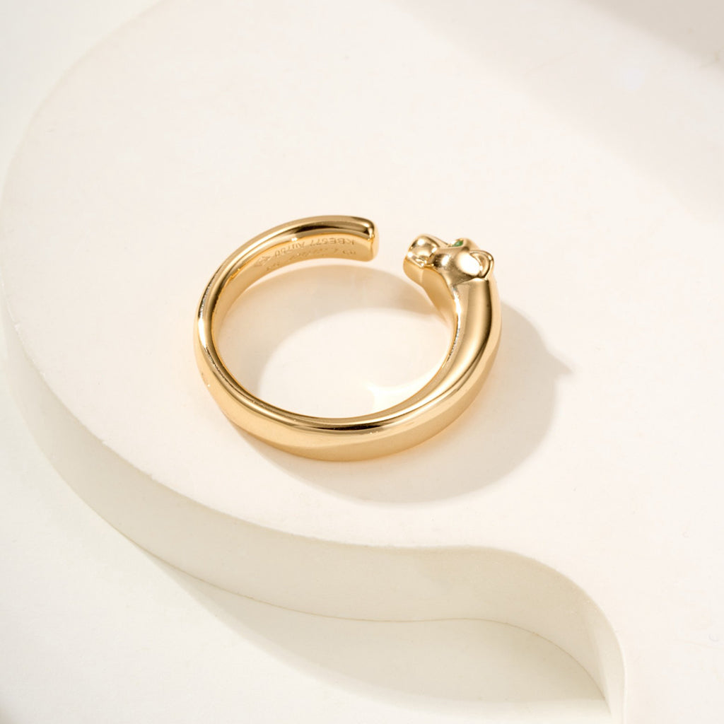[Renovia Jewelry]PANTHERE NO DIAMOND SMALL RING
