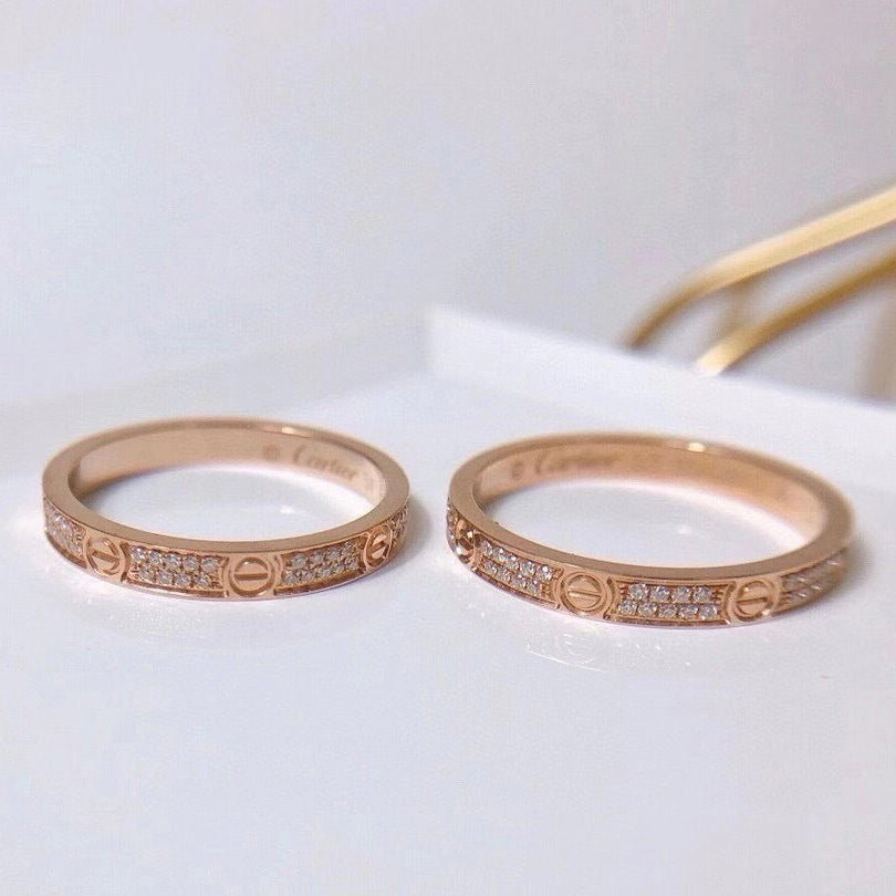 [Renovia Jewelry]LOVE RING 2.65MM DIAMOND