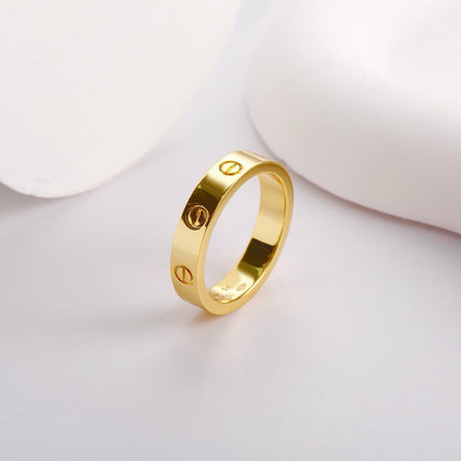 [Renovia Jewelry]LOVE RING 3.6 MM NO DIAMOND