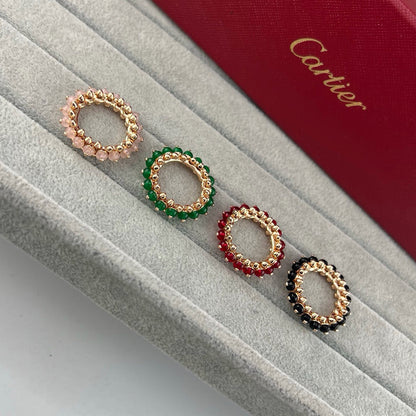 [Renovia Jewelry]CLASH 7.9MM AGATE CHALCEDONY RING