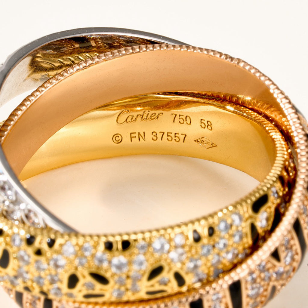 [Renovia Jewelry]TRINITY  RING LEOPARD PRINT