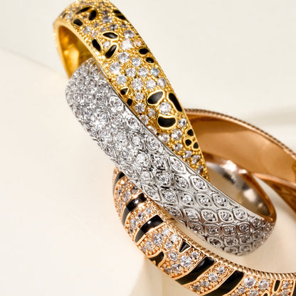 [Renovia Jewelry]TRINITY  RING LEOPARD PRINT