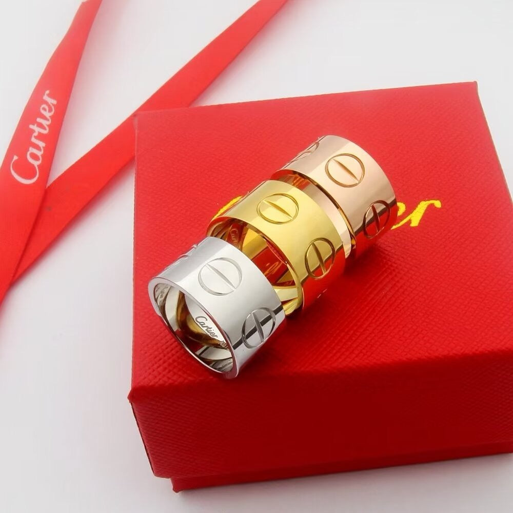 [Renovia Jewelry]LOVE 11MM LARGE RING