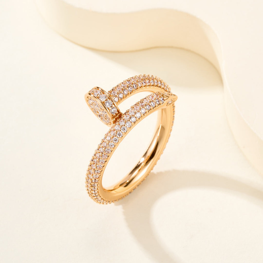 [Renovia Jewelry]JUSTE RING 2.6MM FULL DIAMOND
